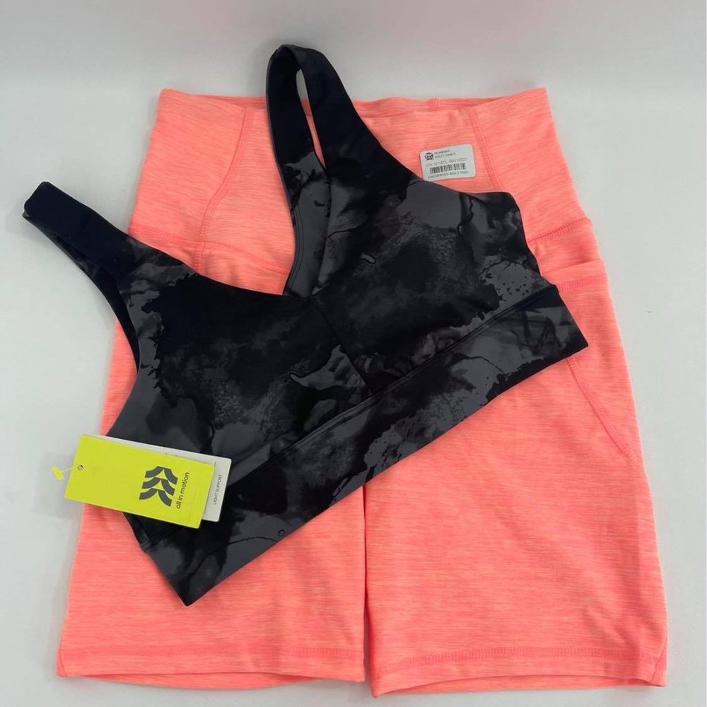 Longline Twist Back Bra and legging S